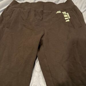Armani exchange black sweatpants size large